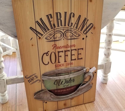 A Touch Of Whinsey - Sedalia, MO. Metal Coffee Sign