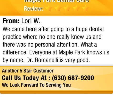 Maple Park Dental Care - Naperville, IL