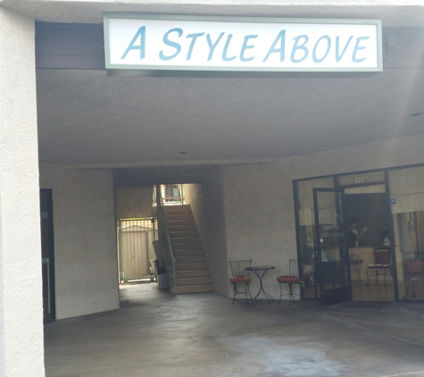 A Style Above - Santa Clarita, CA. Front of the building