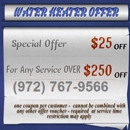 Water Heater Services TX - Plumbing, Drains & Sewer Consultants
