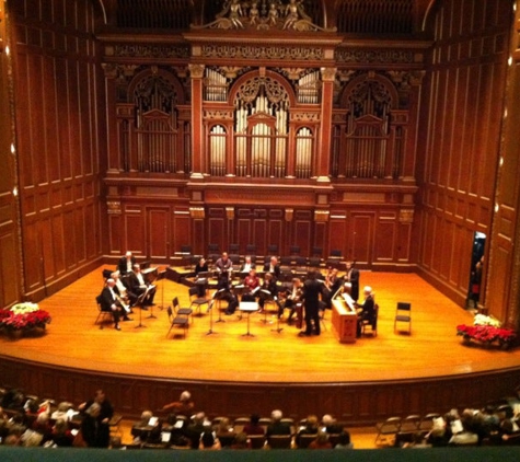 New England Conservatory Jordan Hall - Boston, MA