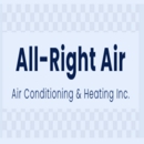 All Right Air Conditioning & Heating  Inc. - Air Conditioning Contractors & Systems