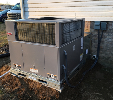 Area Wide Heating Air Conditioning & Refrigeration - Cunningham, KY. New install