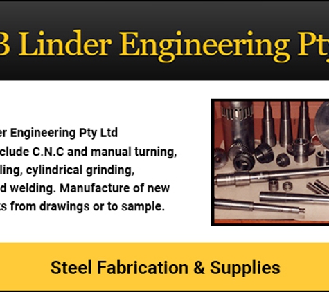 H & B Linder Engineering Pty Ltd - Moorabbin, VIC. Steel Fabrication & Supplies