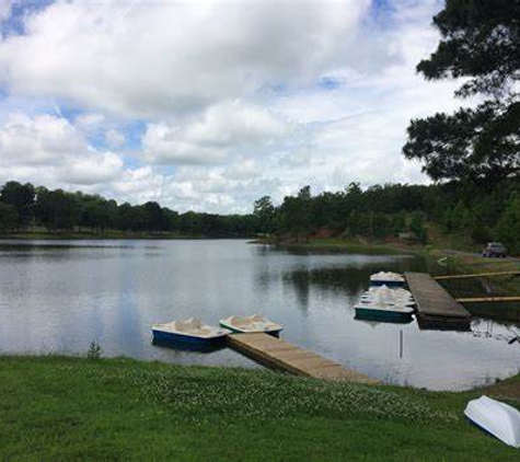 Indian Lakes Resort - Austin, AR. They rent paddle boats