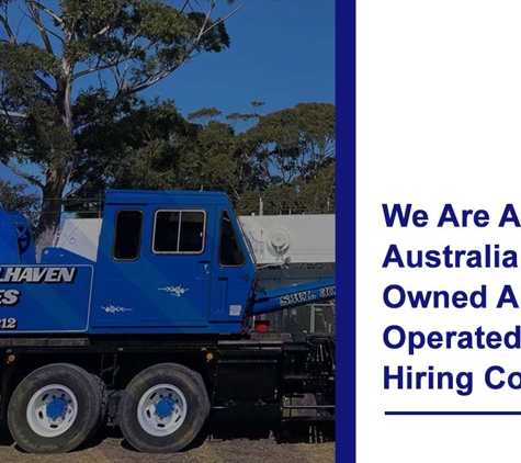 Ulladulla Mobile Cranes. We Are An Australian Owned And Operated Crane Hiring Company