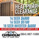 Chisholm Plumbing, Heating & Air Conditioning - Furnace Repair & Cleaning