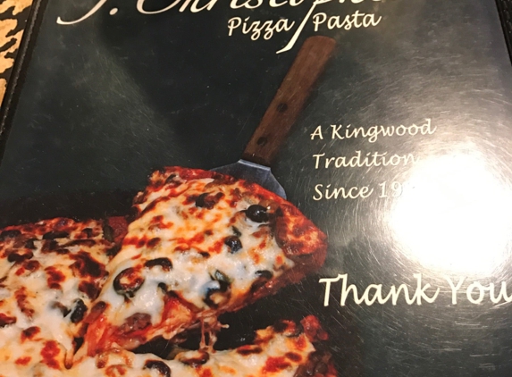 J Christopher's Pizza & Pasta - Kingwood, TX