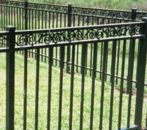 Precise Iron - New Orleans, LA. 240 ft long, 4ft high custom iron fence!