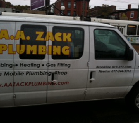 A.A. Zack Plumbing, Heating, & Gas - Chestnut Hill, MA