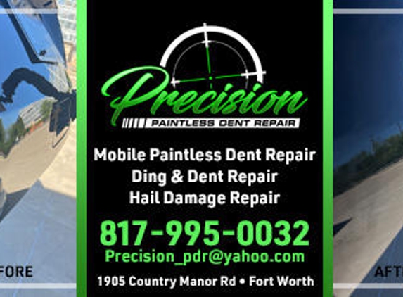 Precision Paintless Dent Repair - Fort Worth, TX