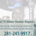 Sugar Land TX Water Heater Repairs