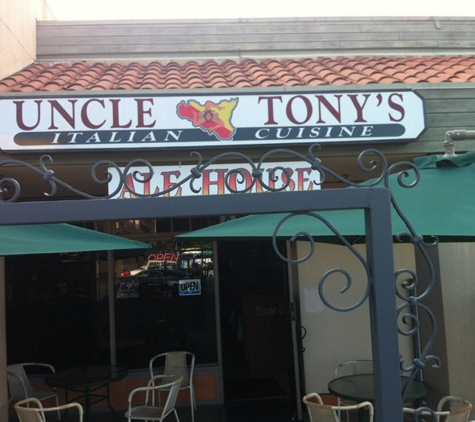 Uncle Tony's Italian Cuisine - Vista, CA