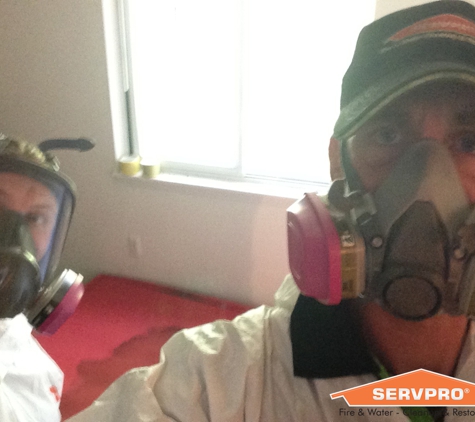 SERVPRO of Mount Clemens / New Baltimore - Chesterfield, MI. PPE gear for biohazard jobs