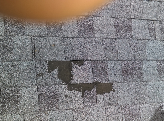 EMA structural Forensic Engineers - Miami, FL. Asphalt shingle damage assessment by EMA