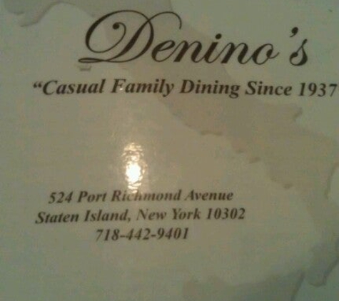 Deninos Pizzeria Tavern - Staten Island, NY