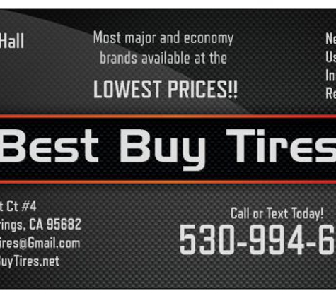 Best Buy Tires - Shingle Springs, CA