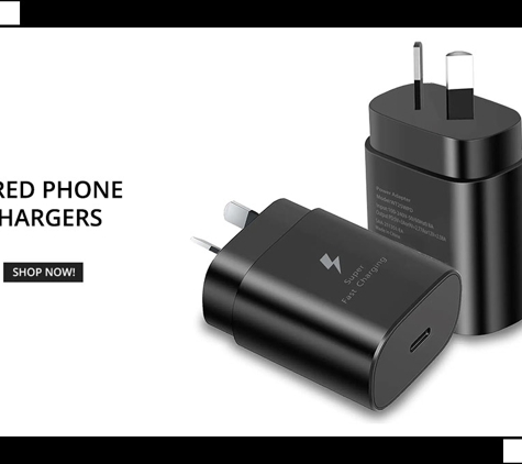 Coral Case - Holden Hill, SA. Wired Phone Chargers