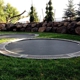 Trampoline holes