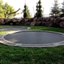 Trampoline holes