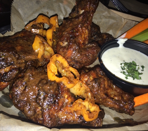 The Griffin - Los Angeles, CA. Jamaican jerk wings