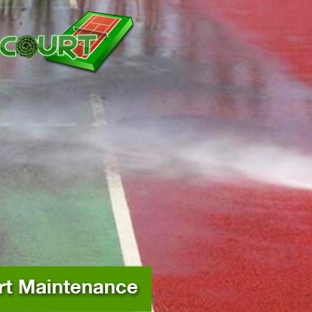 Power Court - Port Macquarie, NSW. Tennis Court Maintenance
