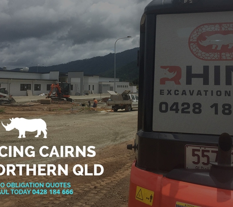 Rhino Excavator & Bobcat Hire - Cairns, QLD. Servicing Cairns And Northern QLD