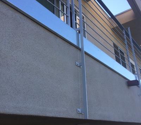 Bison Constructors - Termite Damage Repair - San Diego, CA. Handrail mounting repair.