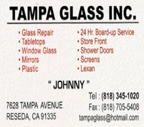 Tampa Glass Inc - Reseda, CA