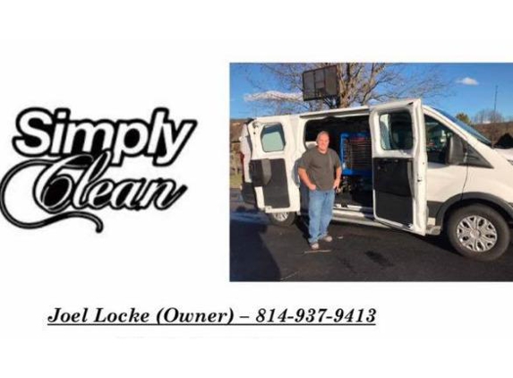 Simply Clean Carpet & Upholstery Services - Hollidaysburg, PA