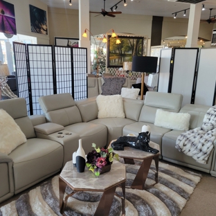 Euroclassic Furniture - Portland, OR. Leather Sectional Sofa  , Power Recliner & Articulating Headrests created for Euroclassic Furniture Store