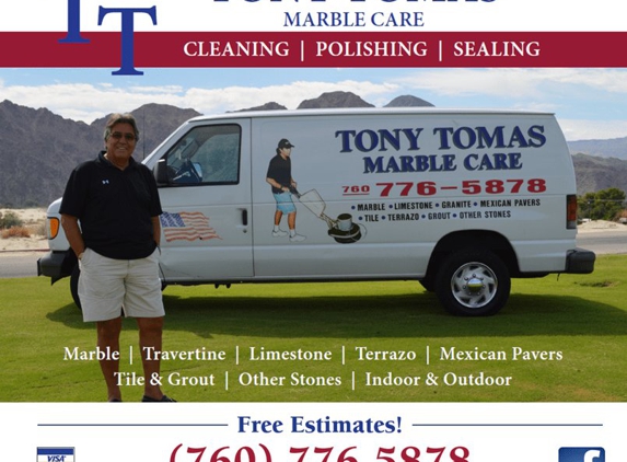 Tony; Tomas Marble Care - Palm Desert, CA