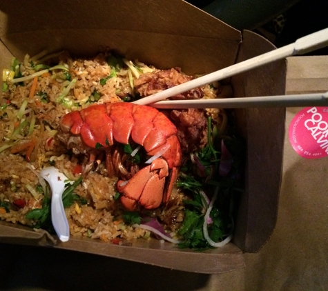 Poor Calvin's - Atlanta, GA. Lobster Fried Rice