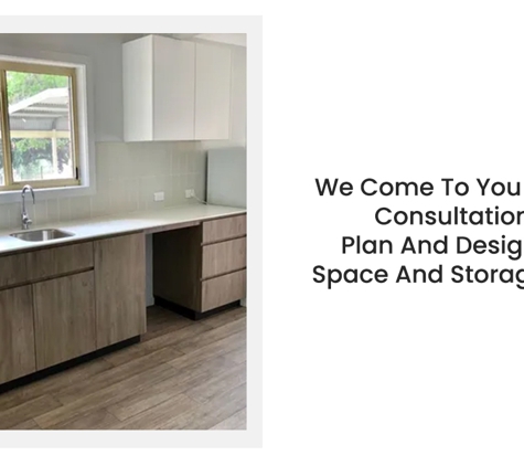 Castlereagh Cabinets - Curban, NSW. We Come To You - Onsite Consultation To Plan And Design Your Space And Storage Needs