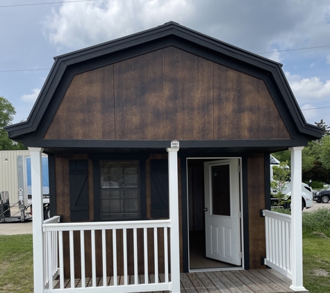 Value Sheds - Saint Joseph, MI. 12x20 Lofted Campside Cabin