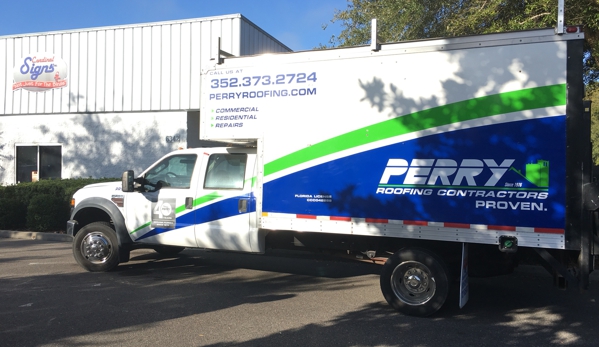 Cardinal Signs Inc - Gainesville, FL. Roofing Truck Graphics