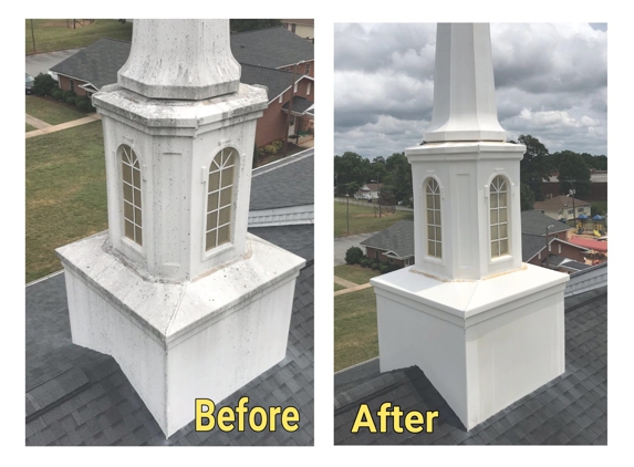 Henderson Power Washing Services - Spindale, NC. Church Steeples