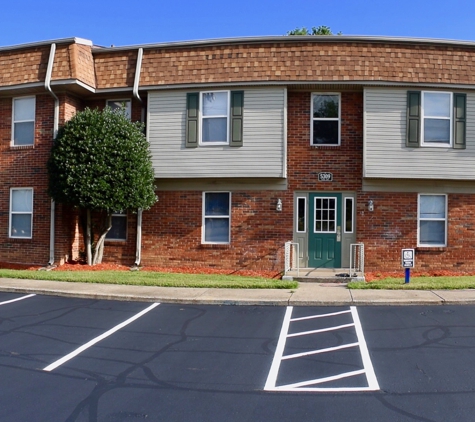 Jefferson Square Apartments. New Parking Lot