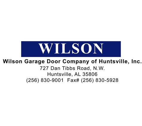 Wilson Garage Door Company of Huntsville - Huntsville, AL