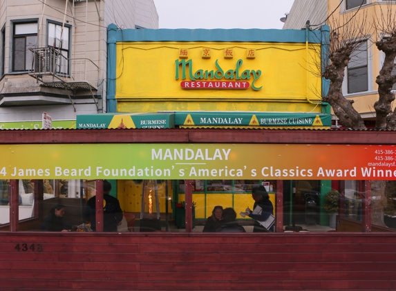 Mandalay Restaurant - San Francisco, CA