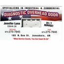 Diagnostic  Overhead Doors - Garage Doors & Openers
