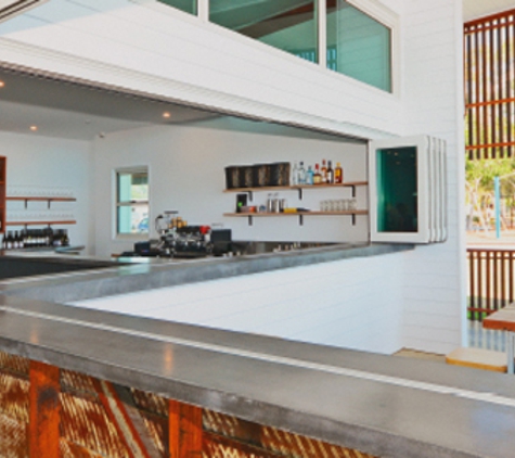 Bradnam's Windows & Doors - Point Cook, VIC. White Aluminium Bi-fold Windows
