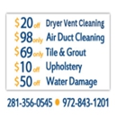 Vent Cleaning Houston TX - Dryer Vent Cleaning
