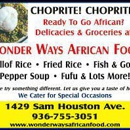 Wonder Ways African Food - Grocery Stores