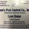 Tom’s Pest Control gallery