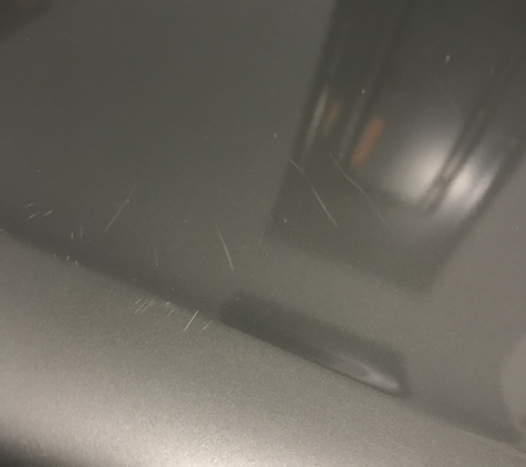 Sunrise Flooring - Newburgh, IN. Scratches on our 3 day old dryer