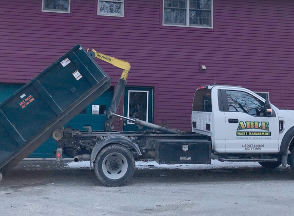 A B L E Waste Management Inc. - Plymouth, VT