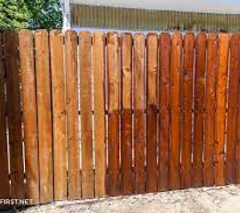 Fence & Post Repair Service - North Royalton, OH. Before and After