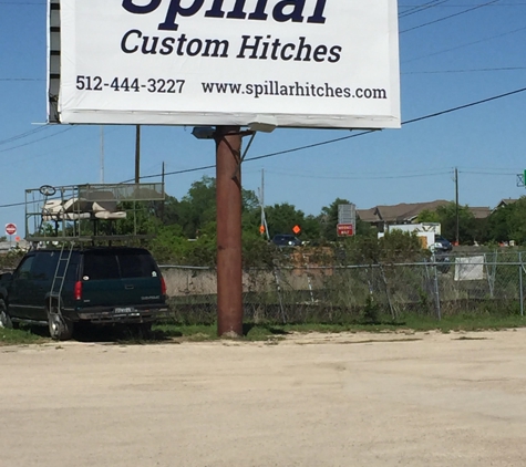 Spillar Custom Hitches - Austin, TX. Moved from South Congress to 10704 South IH 35 on 1/1/2017 (512)444-3227