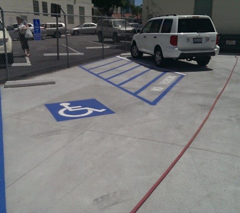 ACTION -  Parking Lot Striping - Riverside, CA